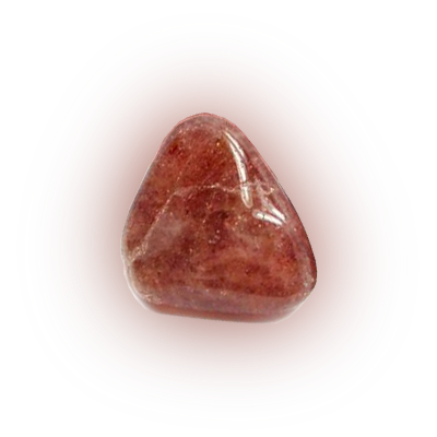 edelsteen aardbeienkwarts